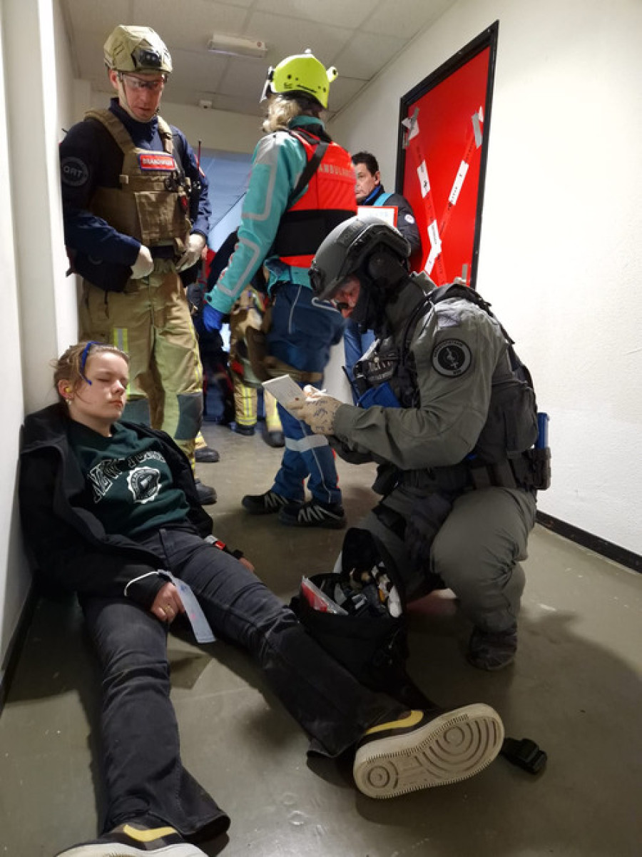 MOTO VRH 2023 DSI, Brandweer, SORT, slachtoffer